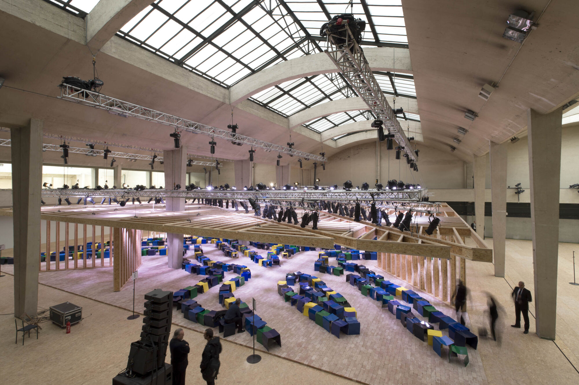 Celine Runway Show Spring Summer 2014 Casper Mueller Kneer Architects Copyright Valerie Bennet 2013 09 28 0019