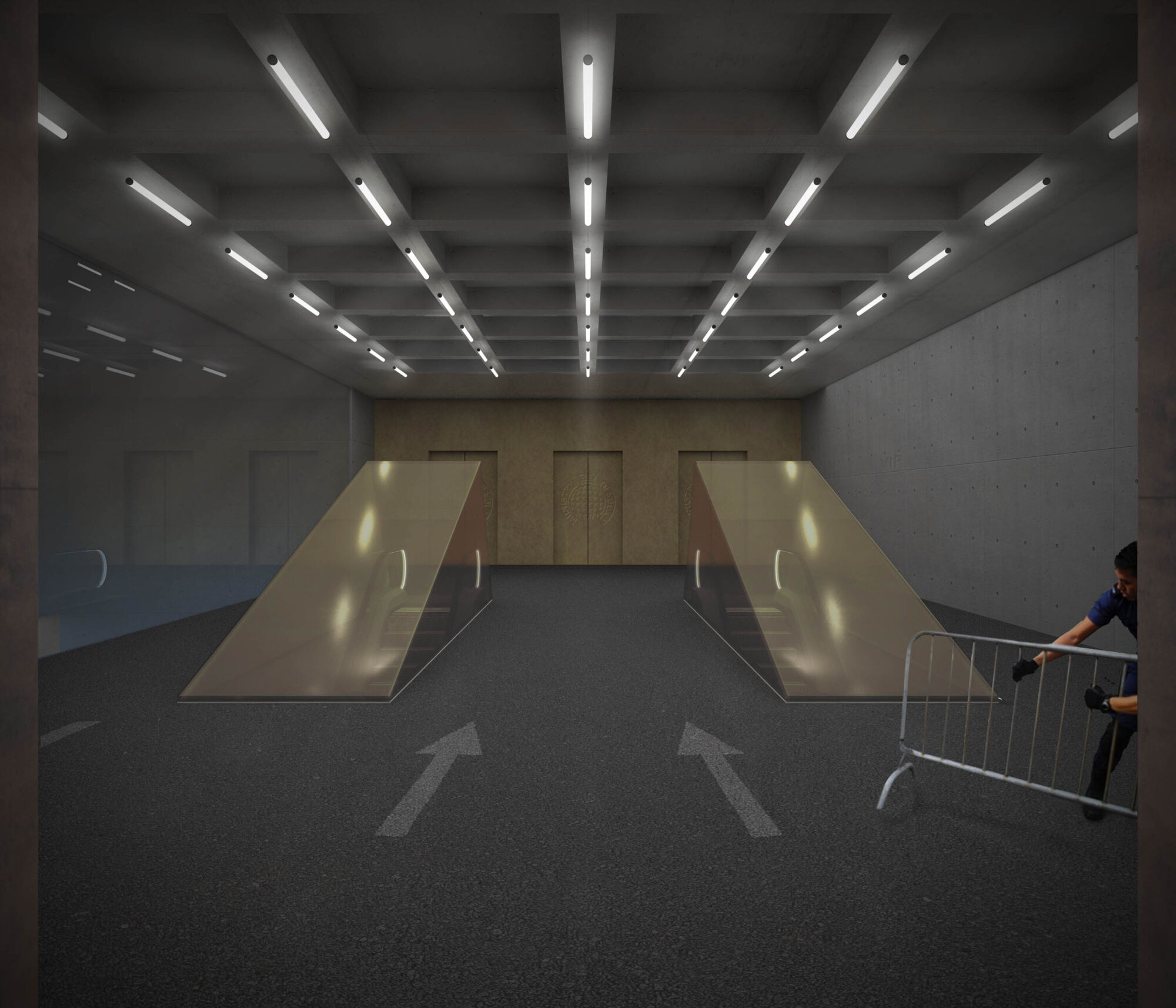 Ministry of Sound II Casper Mueller Kneer Architects Copyright Casper Mueller Kneer MOS Visu Perspective Interior 150419 01