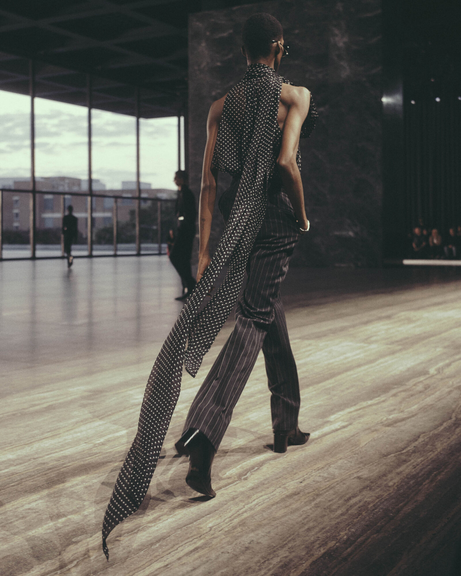 Saint Laurent Runway Show Mens Spring Summer 24 Casper Mueller Kneer Architects Copyright Saint Laurent 02 10 HR