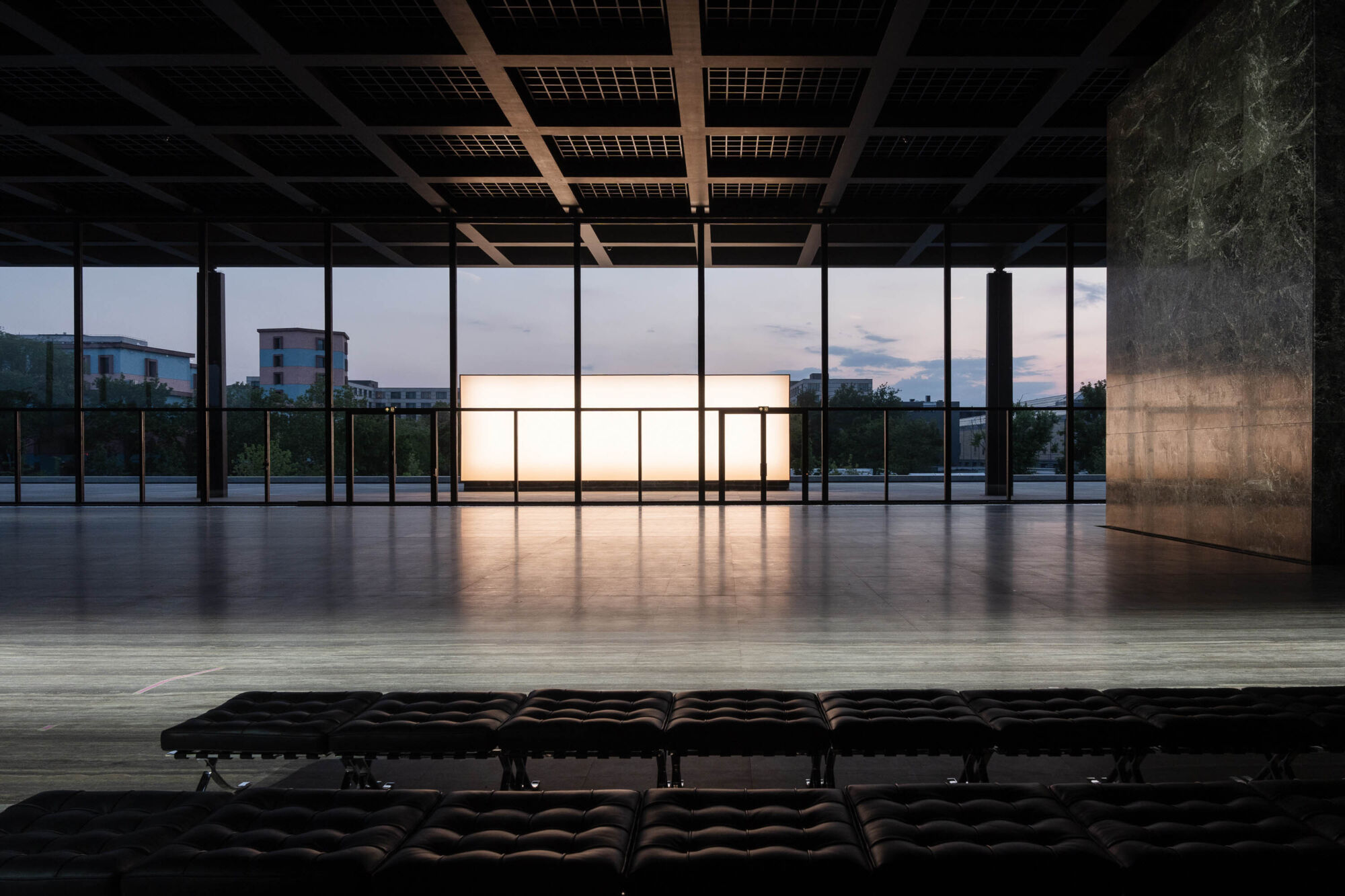 Saint Laurent Runway Show Mens Spring Summer 24 Casper Mueller Kneer Architects Copyright Zoe Joubert Betak ZJ DSC00992