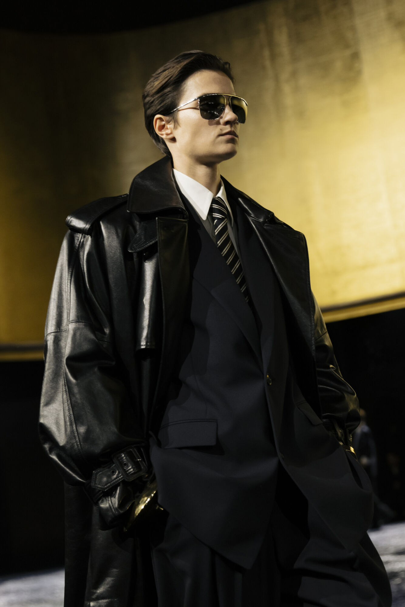 Saint Laurent Runway Show Womens Spring Summer 25 Casper Mueller Kneer Architects Copyright Bureau Betak 0012