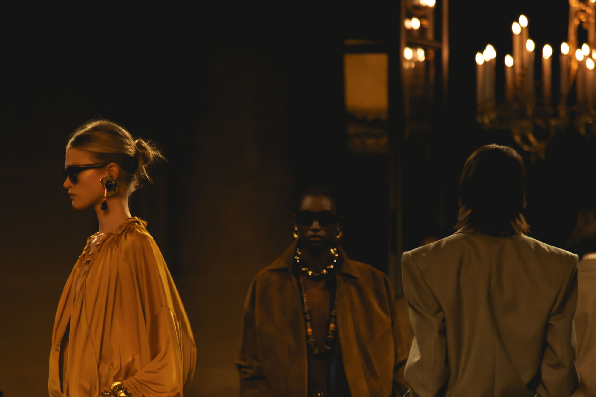 Saint Laurent Runway Show Womens Spring Summer 25 Casper Mueller Kneer Architects Copyright Saint Laurent 0006