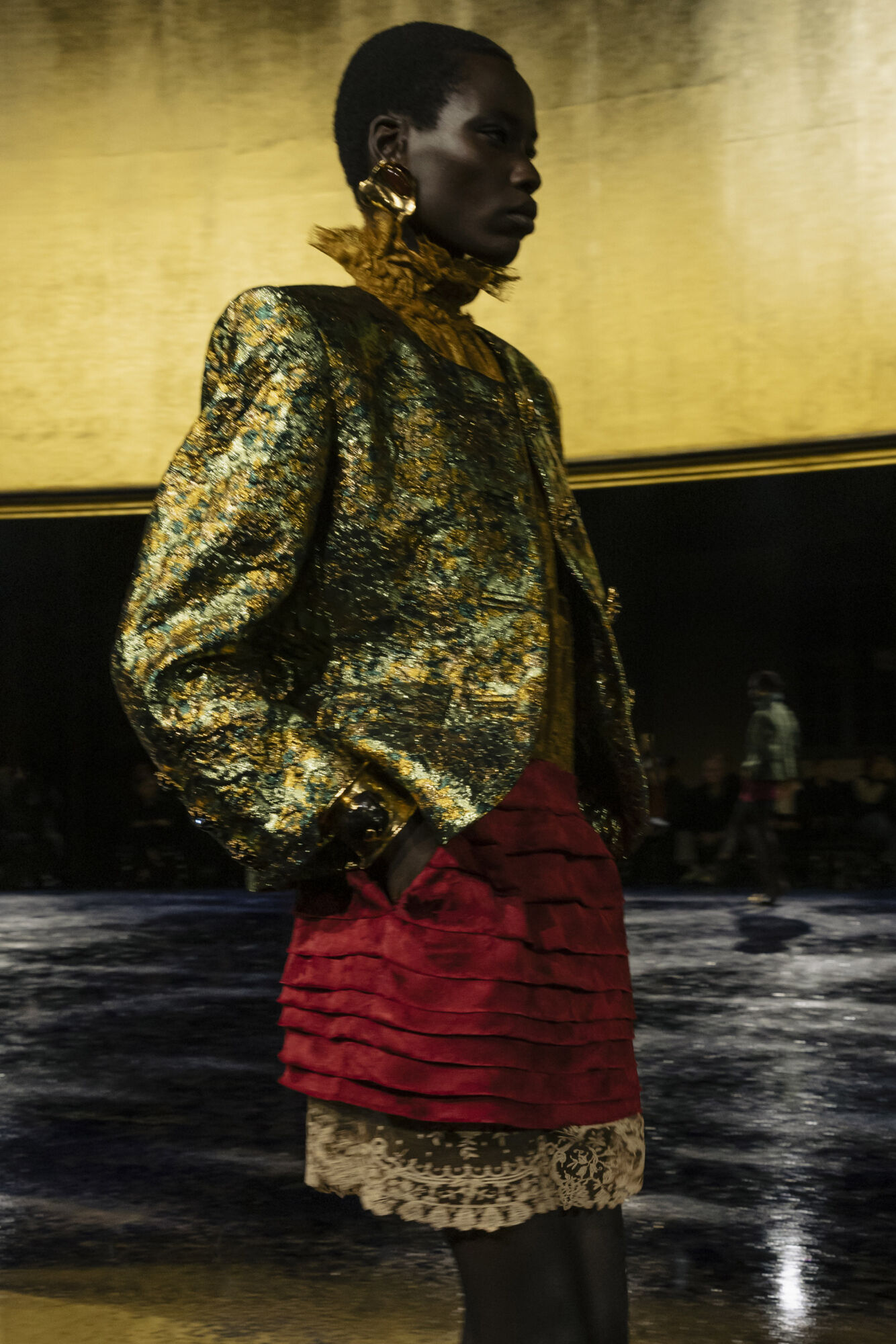 Saint Laurent Runway Show Womens Spring Summer 25 Casper Mueller Kneer Architects Copyright Saint Laurent 0013