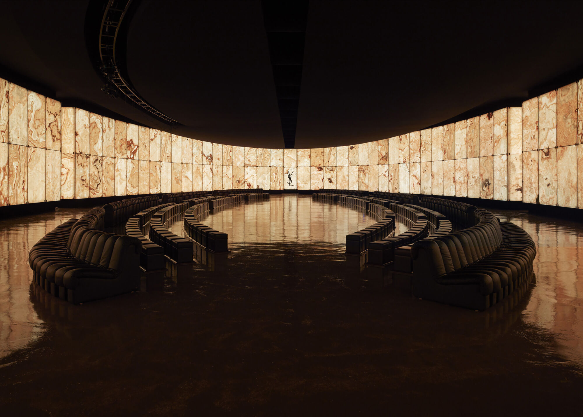 Saint Laurent Runway Show Womens Winter 25 Casper Mueller Kneer Architects Copyright Paul Riddle 05