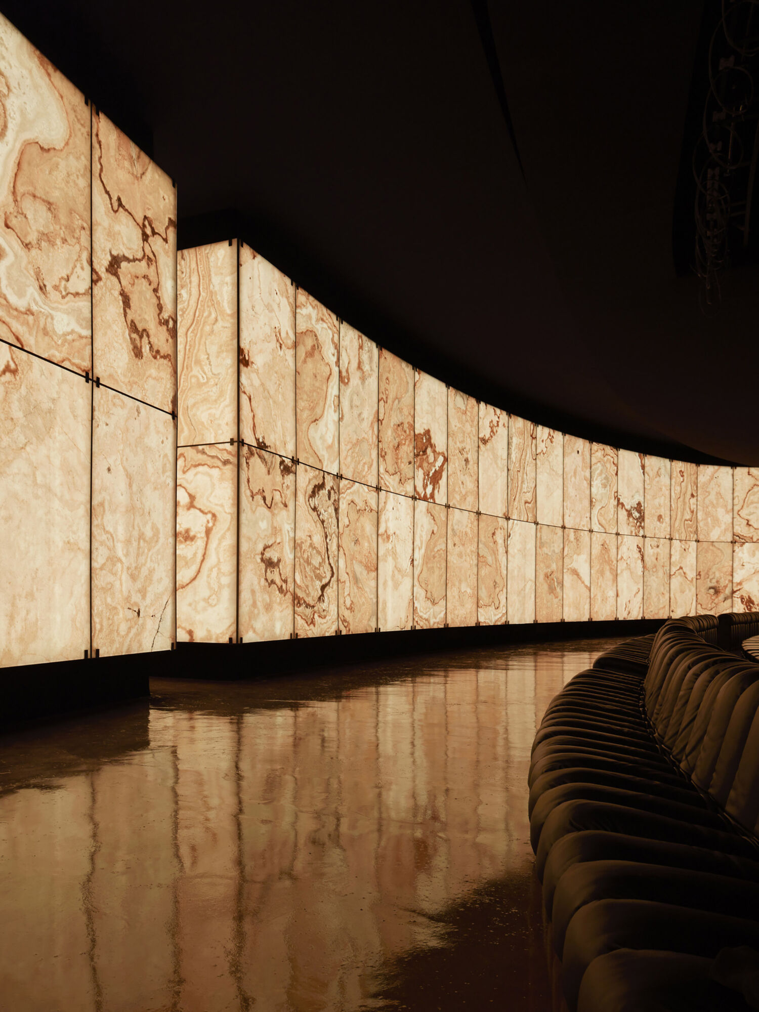 Saint Laurent Runway Show Womens Winter 25 Casper Mueller Kneer Architects Copyright Paul Riddle 09