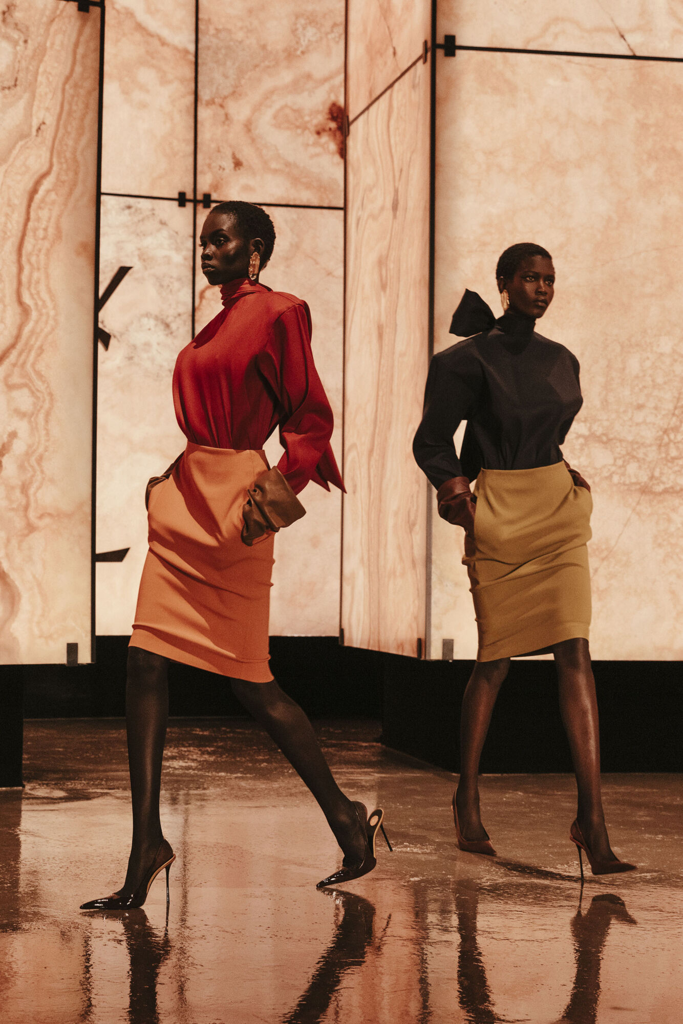 Saint Laurent Runway Show Womens Winter 25 Casper Mueller Kneer Architects Copyright Saint Laurent 02