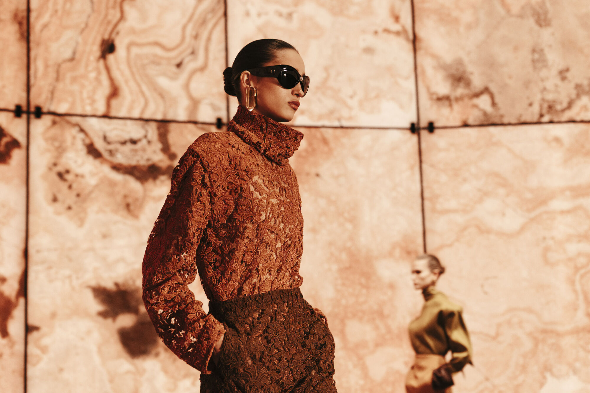 Saint Laurent Runway Show Womens Winter 25 Casper Mueller Kneer Architects Copyright Saint Laurent 03