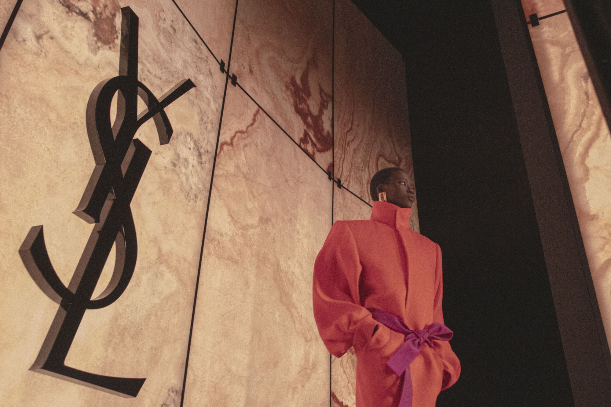 Saint Laurent Runway Show Womens Winter 25 Casper Mueller Kneer Architects Copyright Saint Laurent 06