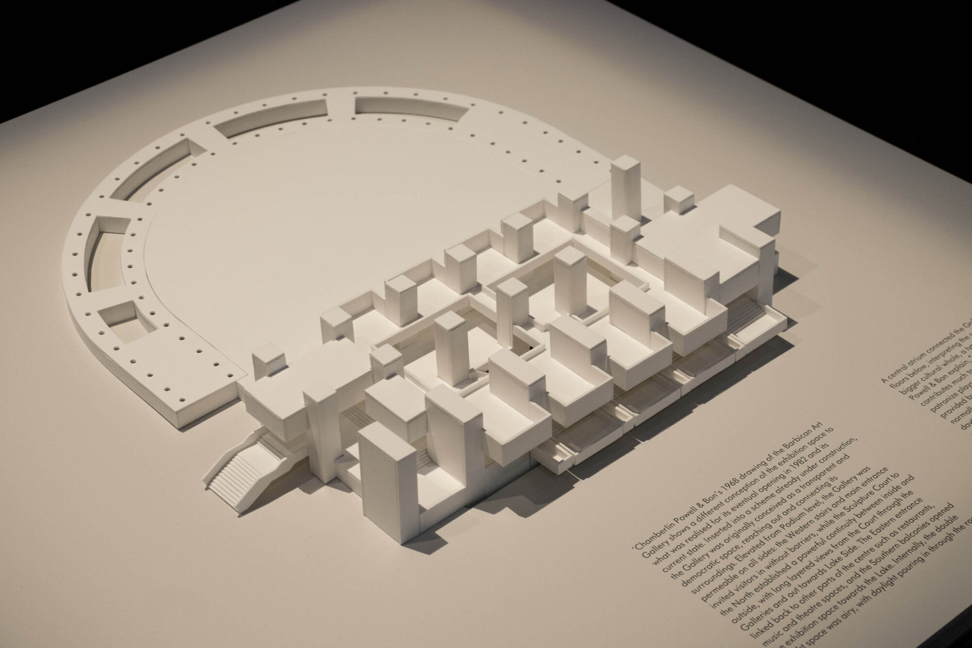 The Hull of a Large Ship Exhibition Barbican Casper Mueller Kneer Architects Copyright Casper Mueller Kneer DSCF6917